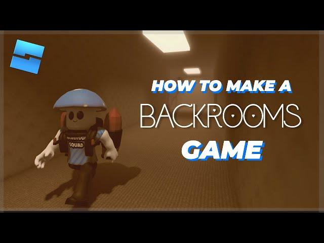 How to make THE BACKROOMS│Roblox Studio