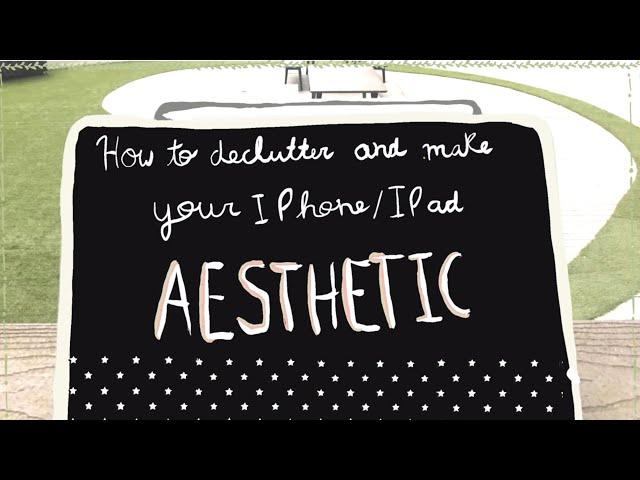 ~How To Declutter +( Make It Aesthetic)~️