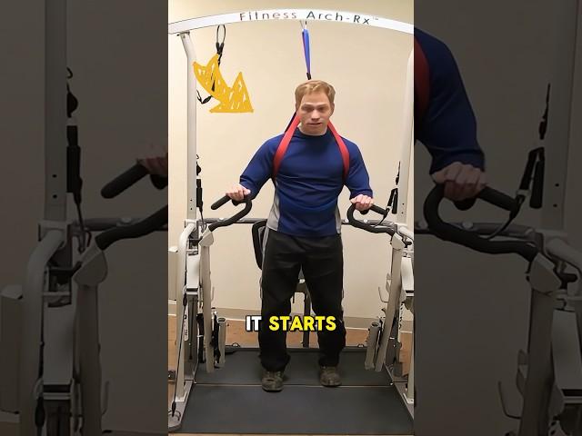 Why Athletes Wear Safety Belts on Treadmills #shortsviral #shortsfeed #shortsvideo #shorts