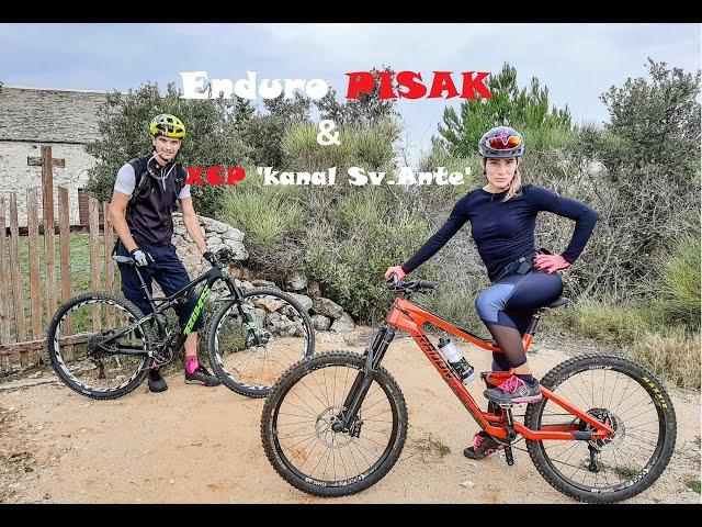 4K GoPro MTB Dalmatia Šibenik - Pisak NEW TRAIL - XCP Race 'kanal Sv. Ante'