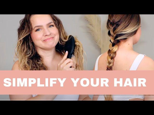 The EASIEST Hair Care & Style! For when you just can't even - KayleyMelissa