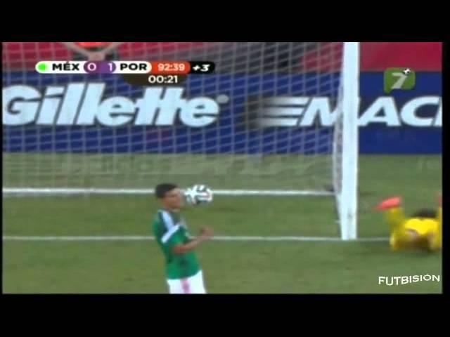 México vs Portugal 0-1 Futbol Amistoso [06/06/14]