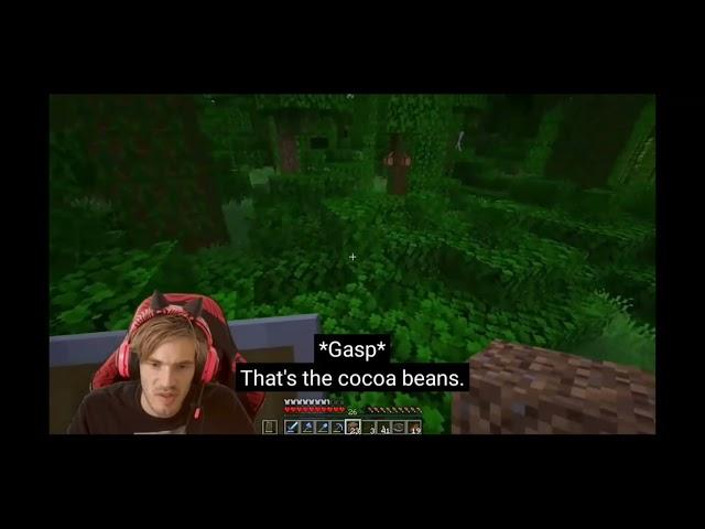 PewDiePie saw white enderman in his minecraft series |pewdiepie minecraft|