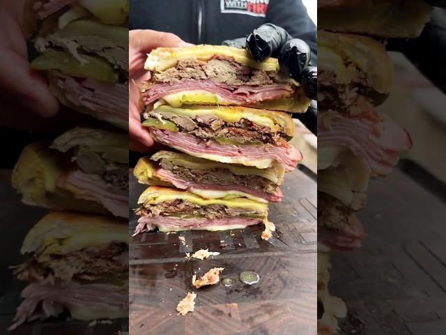 Cuban Sandwich #food #steak_cooking #foodie #bbq #Sandwich #foodlover #asmr #Sandwich_cooking