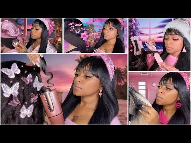 ASMR |  4Hrs Of Girl Who Is Secretly OBSESSED With You Plays With Your Hair Compilation | For Sleep