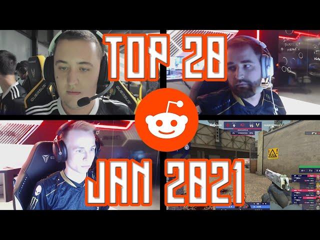 Top 20 Most Upvoted CS:GO Reddit Clips of January 2021!