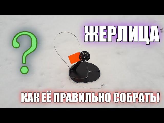 Как правильно собрать и оснастить жерлицу для ловли щуки!