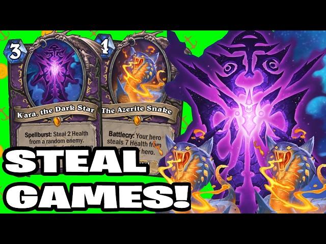 Excavate K'ara Warlock is A Rising STAR! The Great Dark Beyond Hearthstone Warlock Deck