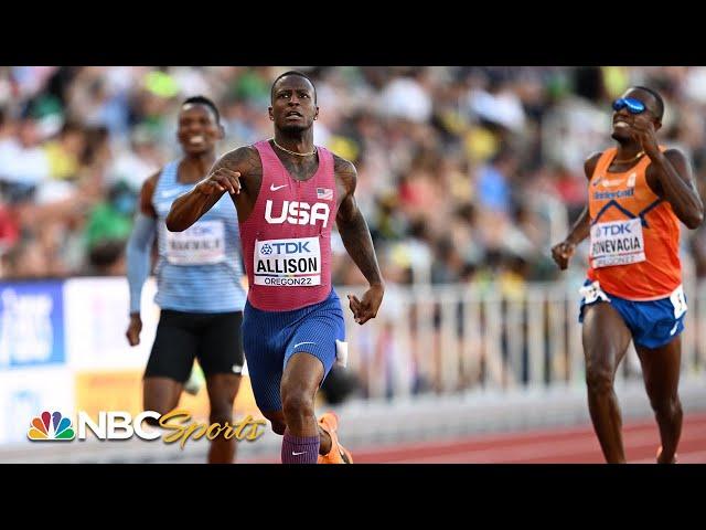 Champion Allison lives up to his name in EPIC 400 semifinal comeback | NBC Sports