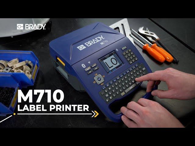 Brady M710 Portable Label Printer | Overview