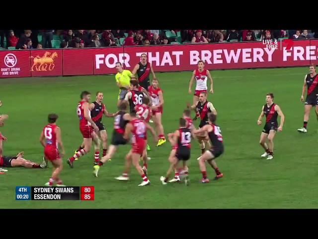 Gary Rohan Kicks The Winning Goal After The Siren