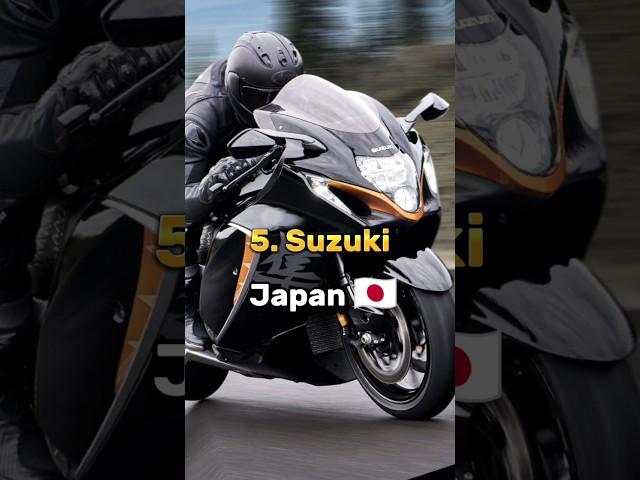 Top 5 bikes from different countries || #shorts #bike #yamaha #top5