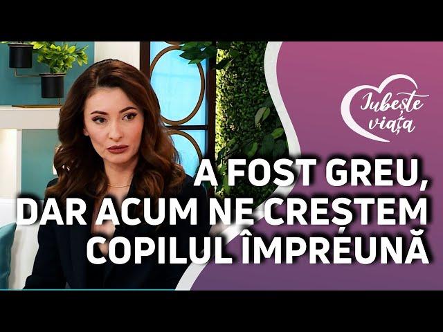 Angela Gonța, despre relația cu fostul soț: „A fost greu, dar acum ne creștem copilul împreună…”