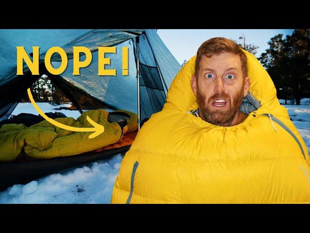 7 Mistakes Beginners Make Camping in Cold/Winter Weather