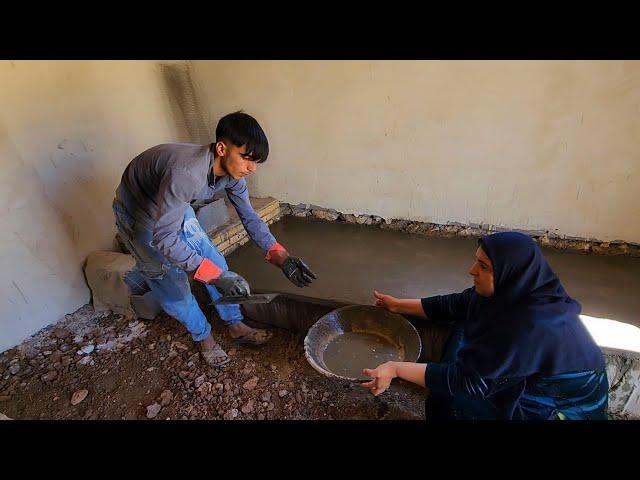 "A heartwarming visit: Abulfazl's mother coming to him in the mountain hut of Abulfazl"