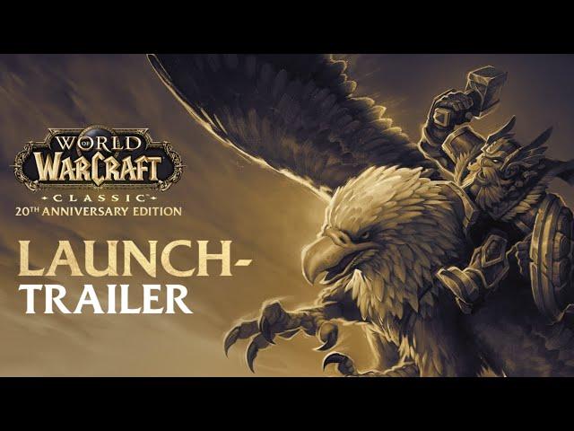 Launch-Trailer zur 20. Jubiläumsedition von WoW Classic | Spielt das Spiel, das alles ausgelöst hat