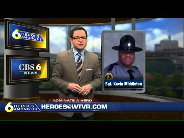 Virginia State Police Sgt. Kevin Middleton wants to make a difference every day