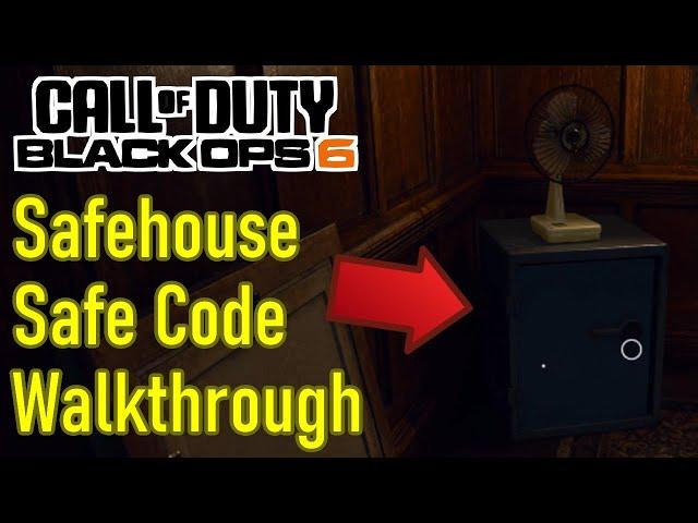 Black Ops 6 safehouse safe code guide, all main safehouse secrets, campaign safe code