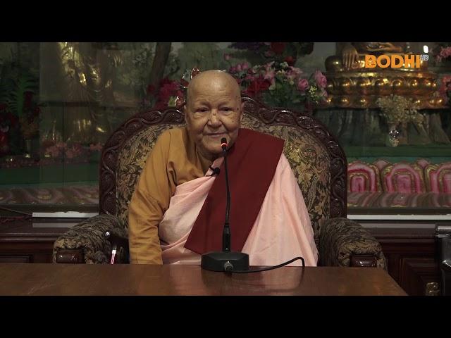 Bodhi TV : Dharma Desana in Nepalbhasha : Dhammawati Guruma