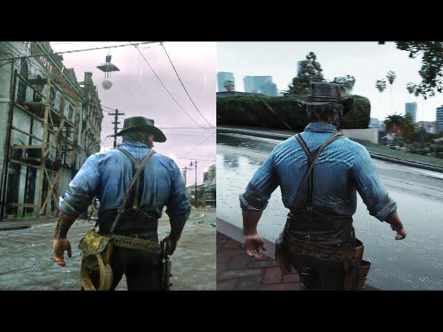 No matter how much graphic mods you use in GTA 5, RDR2 still looks the best & realistic game