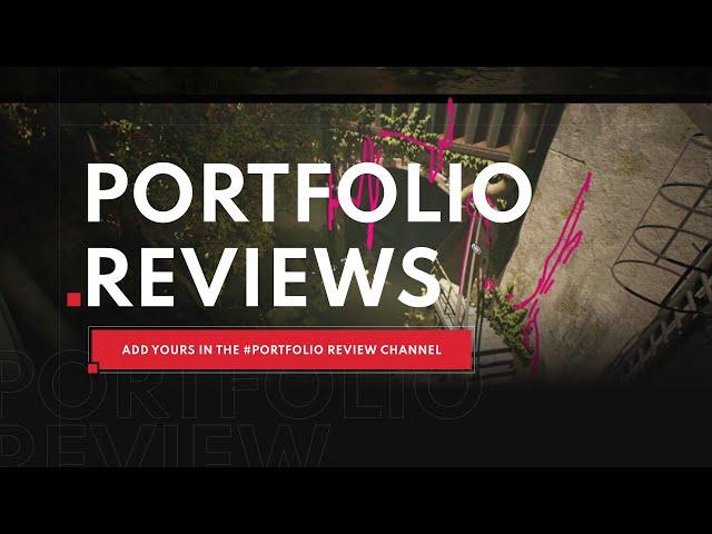 Environment Art Portfolio Reviews