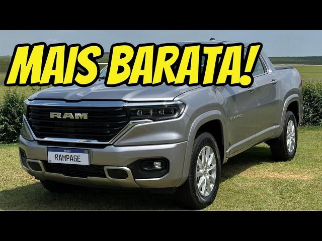 RAMPAGE 2025 - MAIS BARATA! NOVO MOTOR DIESEL DE 200 CAVALOS! AGORA A RAM ACERTOU!