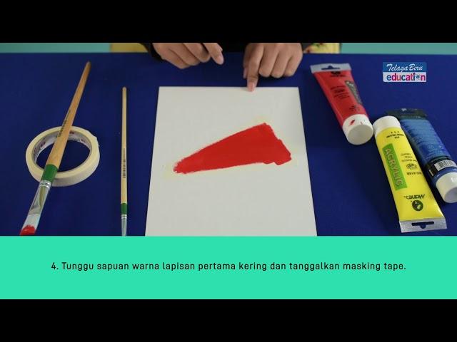 PENDIDIKAN SENI VISUAL _ CATAN TEKNIK HARD EDGE