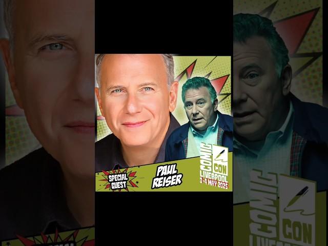 Nouveau guest Comic-Con Liverpool Paul Reiser #aliens #liverpool