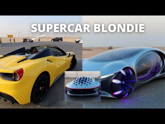 Crashing Supercar Blondie's private shoot with Nas Daily in Dubai || The most exclusive Mercedes ||