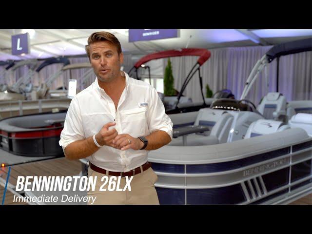 2022 Bennington 26 - In Stock Ready For Immediate Delivery