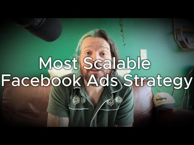 The MOST SCALABLE Facebook Ad STRATEGY EVER!? | 5 Minute Friday