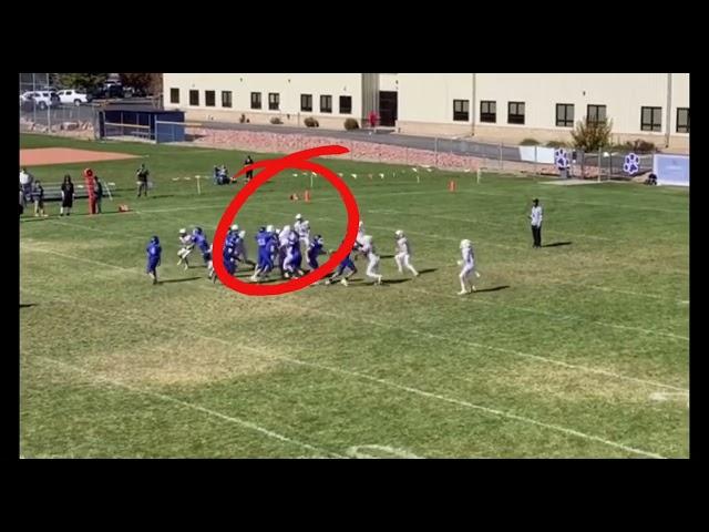 Ary Lopez Gets Low | JV Highlands Ranch Mountain Lions vs Resurrection Christian Middle School