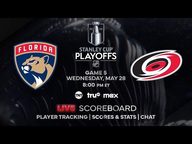 2025 NHL Conference Finals - Game 5: Florida Panthers vs. Carolina Hurricanes