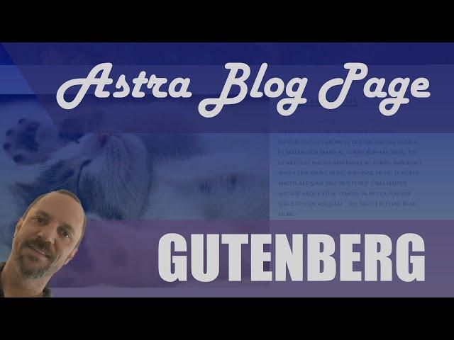 Astra Theme Blog Page Using Gutenberg Query Loop