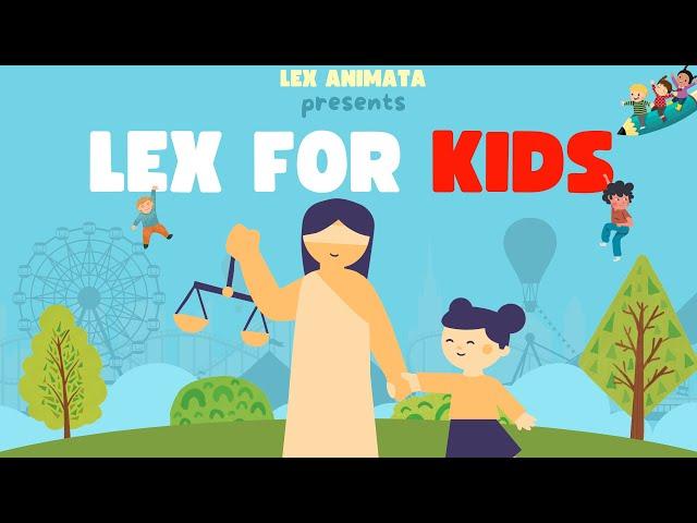 Lex for kids: Law animated explainer series for kids by Hesham Rafei