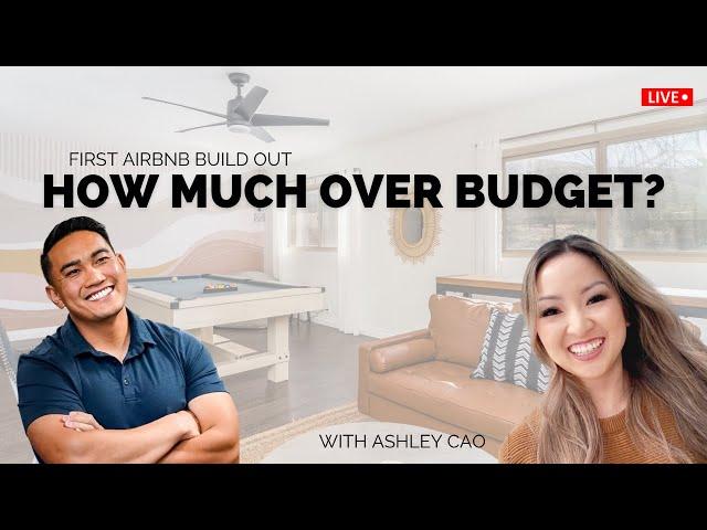 How much it costs to launch your first Airbnb | Joshua Tree Short Term Rental feat. Ashley Cao