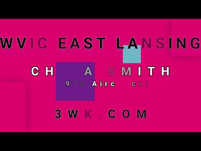 3WK.COM - WVIC EAST LANSING - CHINA SMITH 1975 AIRCHECK