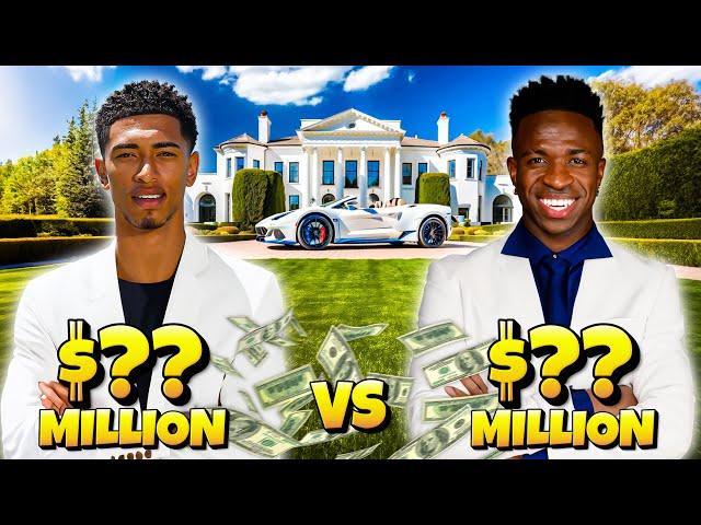 Jude Bellingham VS. Vinicius Jr - WHO IS RICHER?