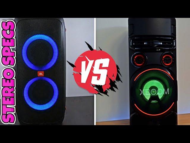 JBL Partybox 310 vs LG XBoom RN7 | SUPER BASS & SOUND BATTLE