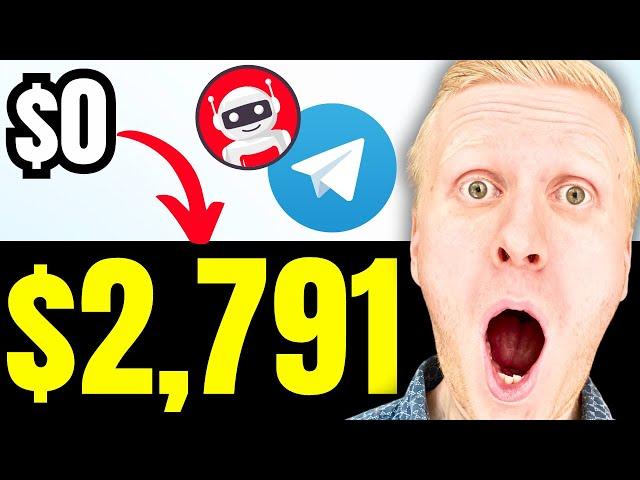 Telegram Bot: EARN MONEY INSTANTLY!? (How to Make Money on Telegram 2024)