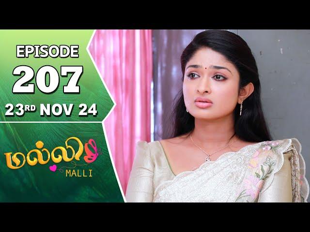 Malli Serial | Episode 207 | 23rd Nov 2024 | Nikitha | Vijay | Saregama TV Shows Tamil