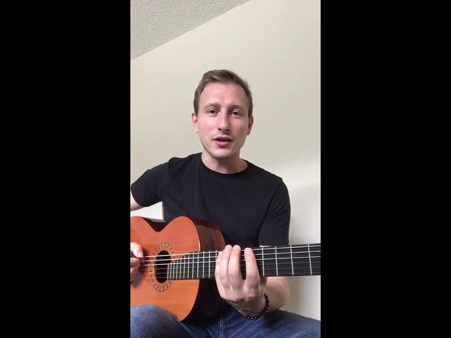 iPhone guitar lesson series by  Aleks Di Roma - 'Five Magic Notes' soloing & improvisation exercise