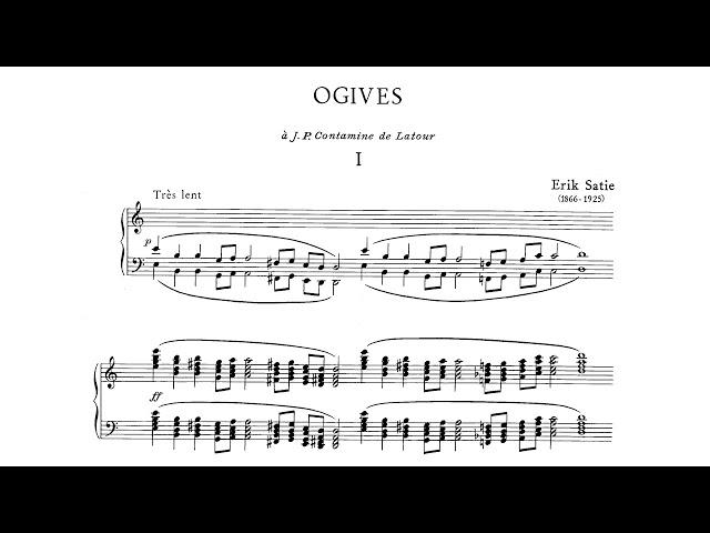 Erik Satie ~1886~ Ogive n°1