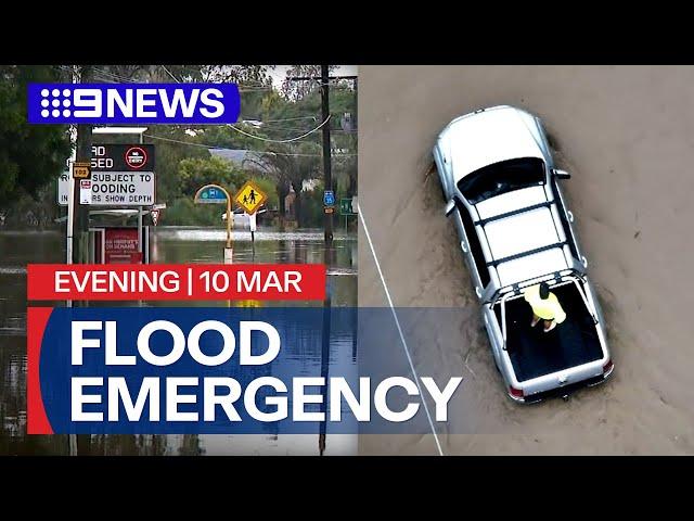 Ex-Tropical Cyclone Alfred: South-east Queensland facing flood emergency | 9 News Australia