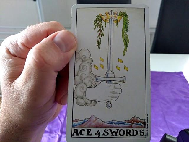 Ace of swords Tarot card meaning