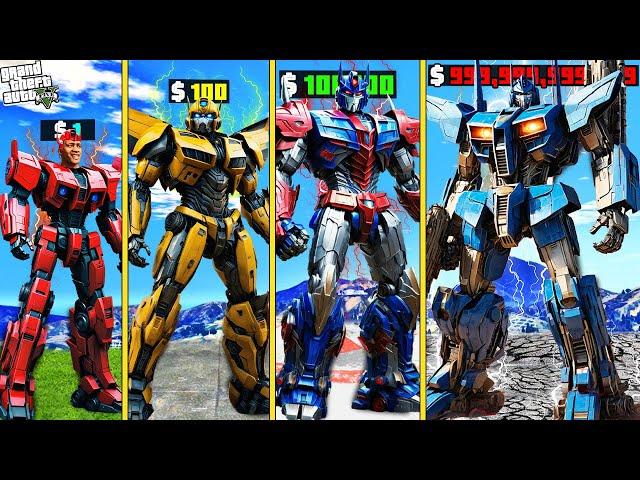 Level 1 TRANSFORMER to Level 1,000,000,000 TRANSFORMER in GTA 5