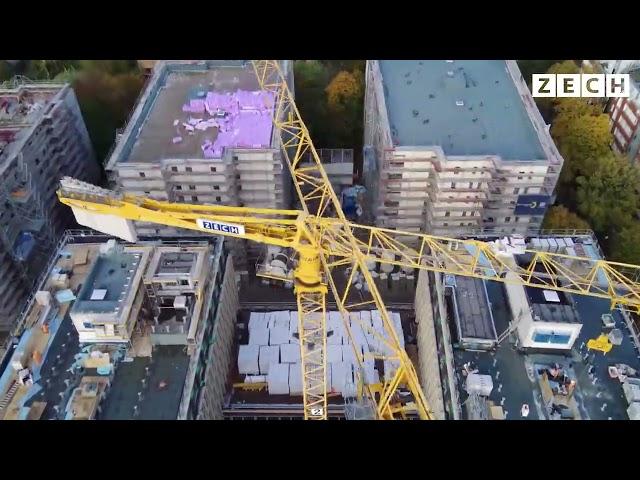 Drohnenflug über unser Großprojekt M40 - Die Macherei Berlin-Kreuzberg