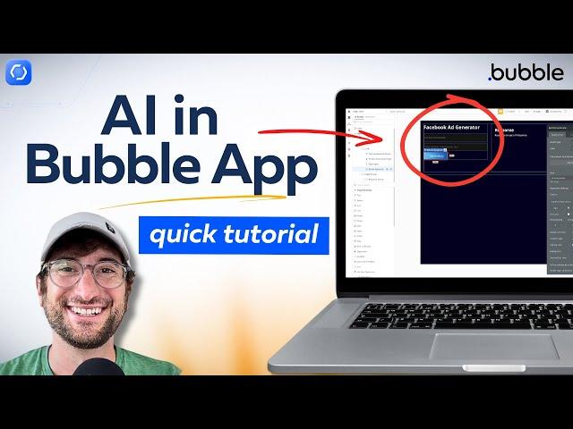 Adding AI to your Bubble App is easier than you think (no code tutorial)