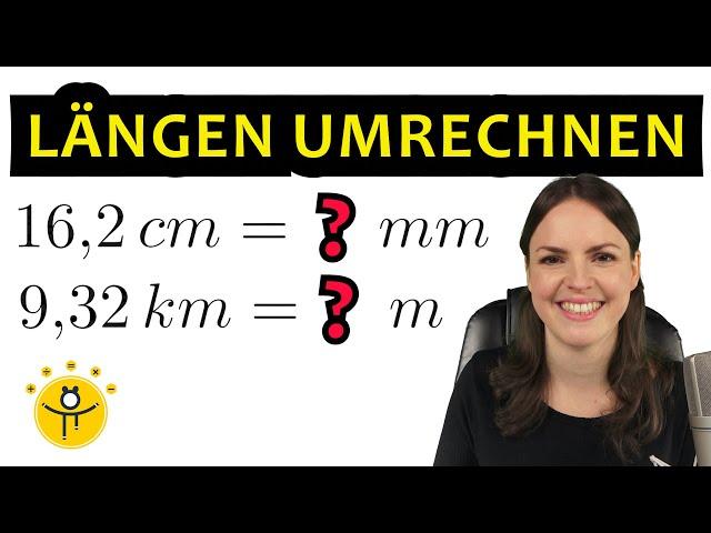 LÄNGEN umrechnen – Meter und Zentimeter, Längeneinheiten Tabelle