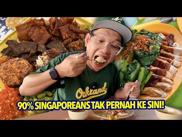 90% Orang Singapore TAK PERNAH Makan Di Sini!